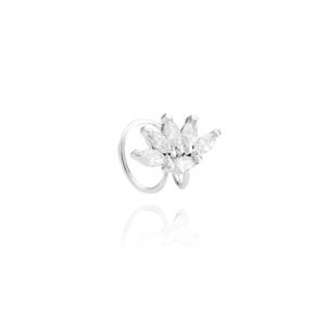 Piercing com zircônias Margarida