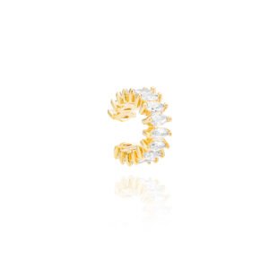 Piercing fake navetes - banho ouro 18k